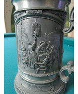 Old Masters Lidded Pewter Stein Dutch Masters of the 17th century ORIGINAL - $6,558.72 MXN