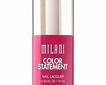 Milan Milani Color Statement Nail Lacquer, 09 Hot Pink Rage, 0.34 Fluid ... - £7.74 GBP