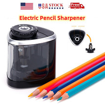 Electric Pencil Sharpener Automatic Touch Switch School Home Office Supp... - £15.97 GBP