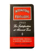 1948 International Fertilizer Memo Book With Calendar Notepad Booklet Ma... - $550.13 MXN