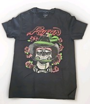 Poison Mens Medium Posion Rock Metal Band Snake Skull Rose Graphic T Shirt - $375.97 MXN