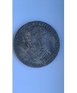Rare Antique Russian Imperial Silver Color Coin 1 Katherine Queen 1 Roub... - $27.90