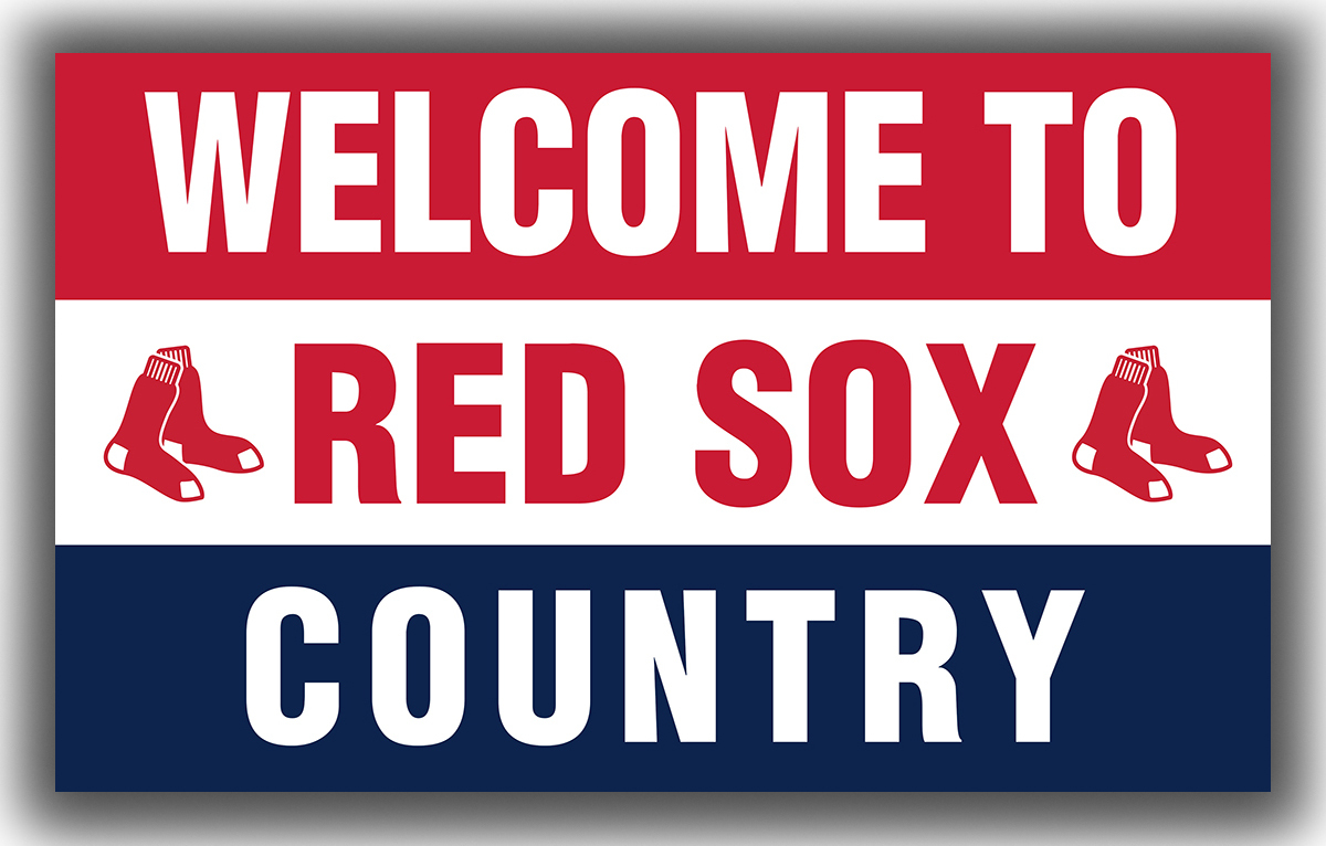 Primary image for Boston Red Sox Team Baseball Memorable Flag 90x150cm 3x5ft Welcome to Country