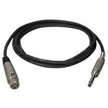 TecNec Premium Quality XLRF-1/4in Male Audio Cable 3Ft - £32.32 GBP