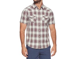 Flags &amp; Anthem Landrum Short Sleeve Button Up Shirt Size M - $47.42 CAD