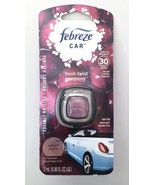 New Febreze Car Vent Clip Air Freshener Fresh Twist Cranberry Limited Ed... - $8.00