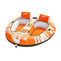 VEVOR Towable Tubes for Boating 2 Person Tubes and Towables, 2 Cockpits,... - $109.99