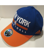NWT NBA New York Knicks Adidas VN75Z Adjustable Practice Baseball Hat OSFM Blue - $29.99