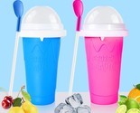 Slushy Cup Slushie Cups,Slushie Maker Squeeze Cup,Frozen Magic Slushy Ma... - $42.99