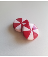 Handmade Clay Peppermint Candy Magnets (Set of 2) - $146.77 MXN