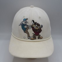 Embroidered USA Warner Brothers Bugs Bunny Golf Snapback Hat Cap 1990&#39;s - £19.38 GBP