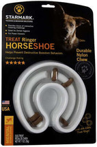 Starmark Horseshoe Ringer Treat Toy: Engage Your Pet&#39;s Mind and Prevent Destruct - £19.12 GBP