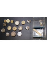 Lot O 11 Vintage Ancien 20&#39;s 30&#39;s Art Déco Montre Mouvements Bulova Goth... - $91.41 CAD