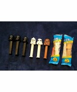 PEZ: STAR WARS DISPENSERS ~ Lot Of 8 ~ SEE PICS &amp; DESCRIPTION  - $91.50 MXN