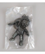 New Child&#39;s Play Chucky Halloween Dark Silver Metal Keychain - $6.92