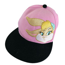 Six Flags Adjustable Ball Cap Embroidered Honey Bunny Pink Snapback Adul... - £7.58 GBP