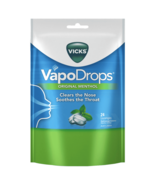 Vicks VapoDrops Lozenges 24 Pack Original Menthol - $94.87 CAD