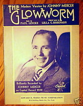 Glow-Worn 1902 Sheet Music Johnny Mercer by Paul Lincke and Robinson - £1.95 GBP