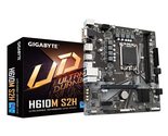 GIGABYTE H610M S2H (H610/ Intel/LGA 1700/ Micro ATX/ DDR5/ Single M.2/ P... - £125.83 GBP