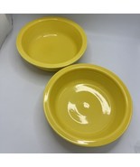Post 86 FIESTA HLC set lot 2 INDIVIDUAL PASTA BOWL sunflower yellow 8.5&quot;... - $812.66 MXN