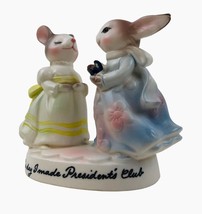Avon Precious Moments Figurine The Day I Made Presidents Club Porcelain Japan - £13.33 GBP