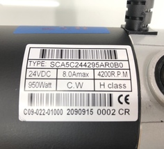 4pole Motor Drive 950W 4200RPM incl. brake SCA5C244295AR0B0 C09-022-01000 image 2
