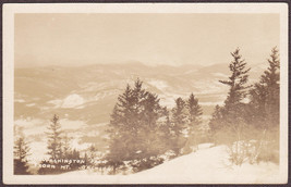 Jackson, NH RPPC 1920s - Mt. Washington from Mt. Thorn Real Photo Postcard - £9.59 GBP