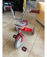 Triciclo epoca Italtrike, sella regolabile e cestino. - $128.89 CAD