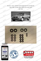 89-02 Mercedes Hydraulic Cylinder Repair Seals for Convertible Top...R129 - $352.14 MXN