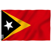 Anley Fly Breeze 3x5 Foot East Timor Flag - Timor-Leste Flags Polyester - £6.28 GBP