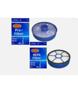 Envirocare Washable &amp; Reusable Pre and Post-Motor HEPA Filter Kit Fits F... - $40.73 CAD