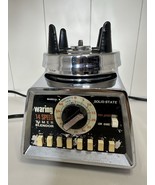 Vintage Waring 1138 Blender Base 14 Speed Super Robot | With Lid - $419.03 MXN