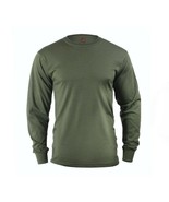 New Large Long Sleeve Tshirt Green OLIVE DRAB Tee Shirt Rothco 60118 L - $265.90 MXN