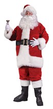 Fun World Regency Plush Red Santa Suit Standard 40-48 - £144.46 GBP