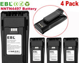 4 X Battery Nntn4497 For Motorola Cp200D Dep450 Ep450 Pr400 Cp200 Li-Ion... - £111.97 GBP