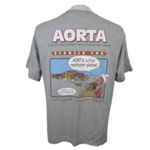 M&O T Shirt Jeff Foxworthy Redneck Words "Aorta" vintage Auto racing L NASCAR - £18.50 GBP