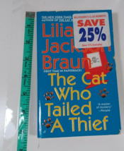 the cat who tailed a thief  by lilianna jackson braun 1997 paperback - £3.03 GBP