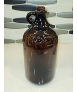 PUREX-11 INCH-Jug Bottle Collectible With Finger Handle-Vintage Amber Brown - $16.15