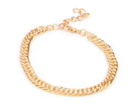 Paparazzi Very Valiant Gold Bracelet - New - £3.60 GBP
