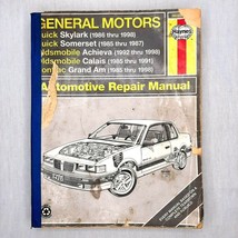 Haynes Manual General Motors 1985-98 Pontiac Grand Am Calais Buick GM Oldsmobile - £7.11 GBP