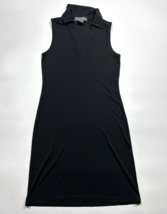 Banana Republic Knee Length Sleeveless Little Black Dress Slinky Size Me... - £20.87 GBP