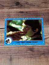 VINTAGE 1982 TOPPS - E.T. Movie Trading Cards # 50 “DID THEY HEAR YOU?” - £1.17 GBP