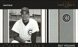 2004 Donruss Timelines Call to the Hall Gold #2 Billy Williams #21/25 - £8.59 GBP
