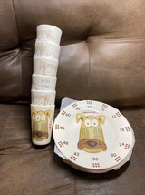 Meet The Multiples Childrens MELAMINE x6 Times Table 6 Plates And 6 Cups... - $1,086.41 MXN