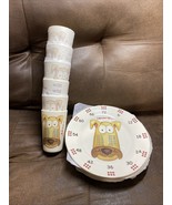 Meet The Multiples Childrens MELAMINE x6 Times Table 6 Plates And 6 Cups... - $1,086.41 MXN