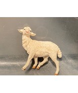 2 1/4&quot; Sheep Plastic Toy Figure (Italy Stamped) *Pre-Owned* qqq1 - $190.18 MXN