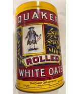 Vintage 1984 Pure Rolled White Quaker Oats Limited Edition Collectible C... - $24.86 CAD