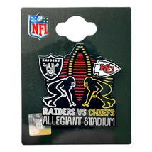 Las Vegas Raiders Limited Edition 2020 Inaugural Game Day Pin vs. KC Chiefs - £15.62 GBP