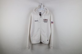 Vintage Y2K Roots Womens XL 2004 Olympics Athens Greece Team USA Hoodie ... - $59.35