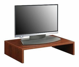 Monitor Computer LED TV Stand Riser Shelf Desktop Entertainment Center Storage - £33.60 GBP